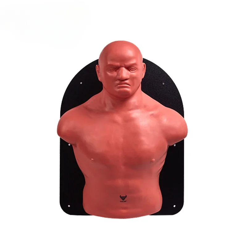 Silicone half-body dummy sandbag boxing training equipment rubber man boxing target psychological catharsis fighting dummy