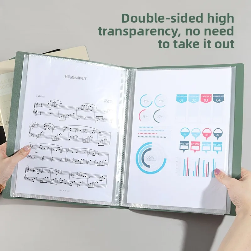 

20/60 страниц, папка для файлов формата А4, папка для рисования, простой стиль, прозрачная вставка, бумажный органайзер для документов, сумка, офисные школьные принадлежности