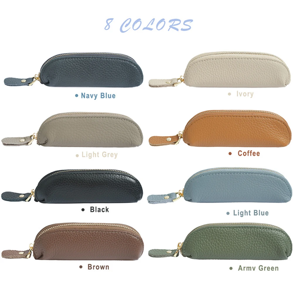 Genuine Leather Cute Coin Pouch Trendy Cowhide Ladies Purse Coin Purse Exquisite Mini Wallet For Women For Travel Pockets Daily