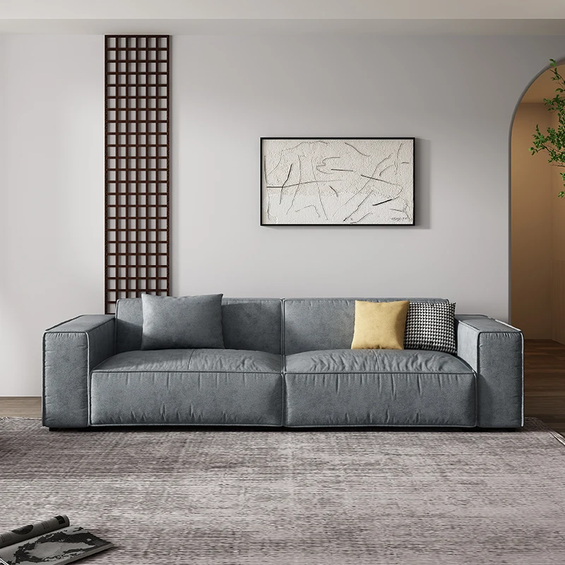 Italian style couch gray corner  lounge suite L shaped nordic home modern 4 seats furniture modular sofas for living room