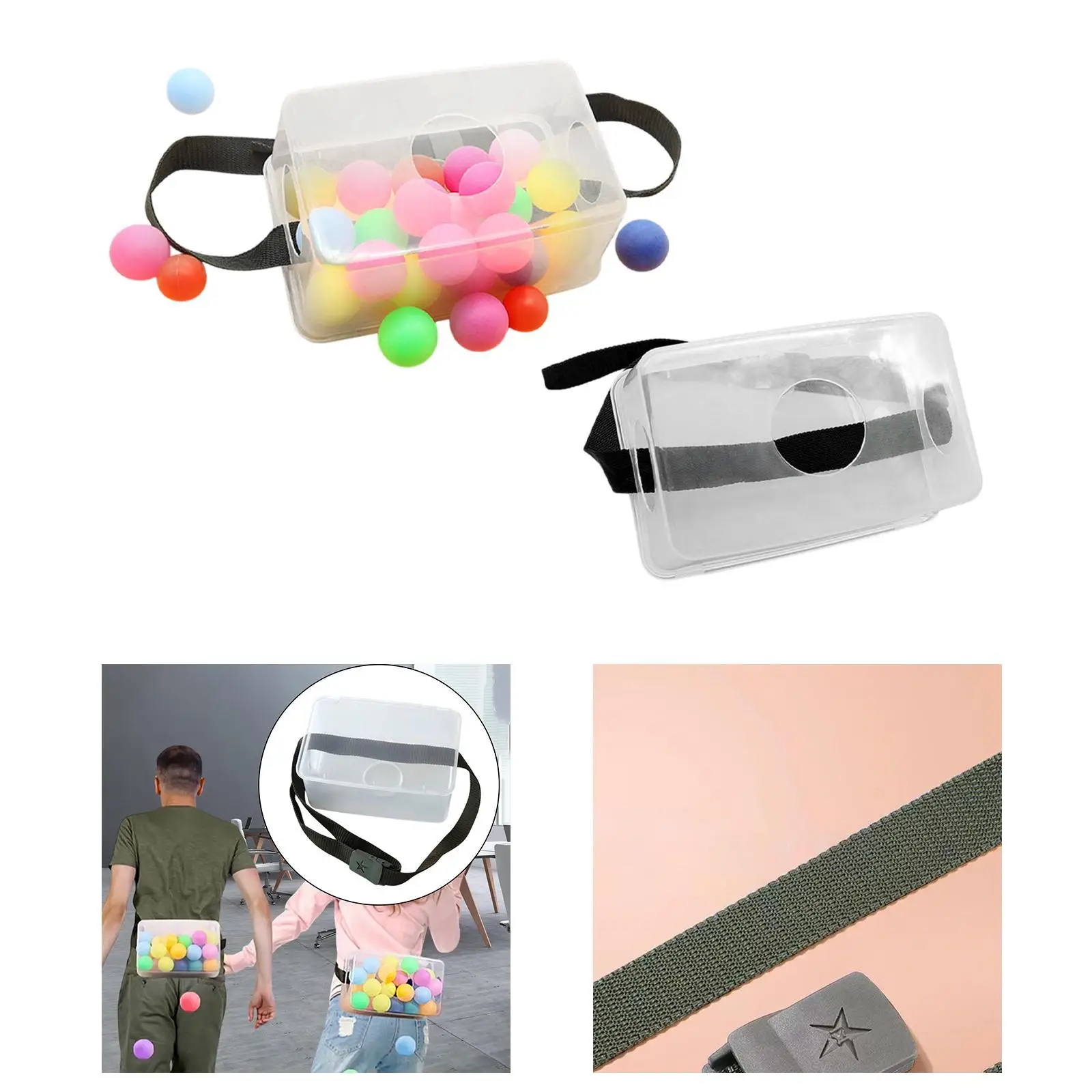 Shaking Swing Balls Game Wear Resistant Atmosphere Enhancer Tool Backyard Games for Yard Beach Carnival Outdoors Team Building