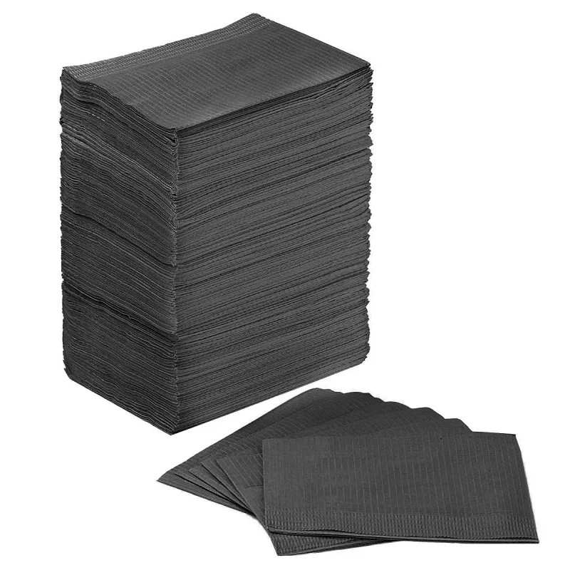 20/50/125 STKS Zwart Tattoo Tafelblad Cover Wegwerp Laken Stof Waterdicht Vlekbestendig Reinigingstafel Mat