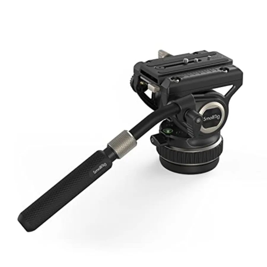 

Усиленная видеоголовка DH10 для штатива с плоским основанием и регулируемой рукояткой, быстросъемная пластина для крепления видеоголовки Manfrotto