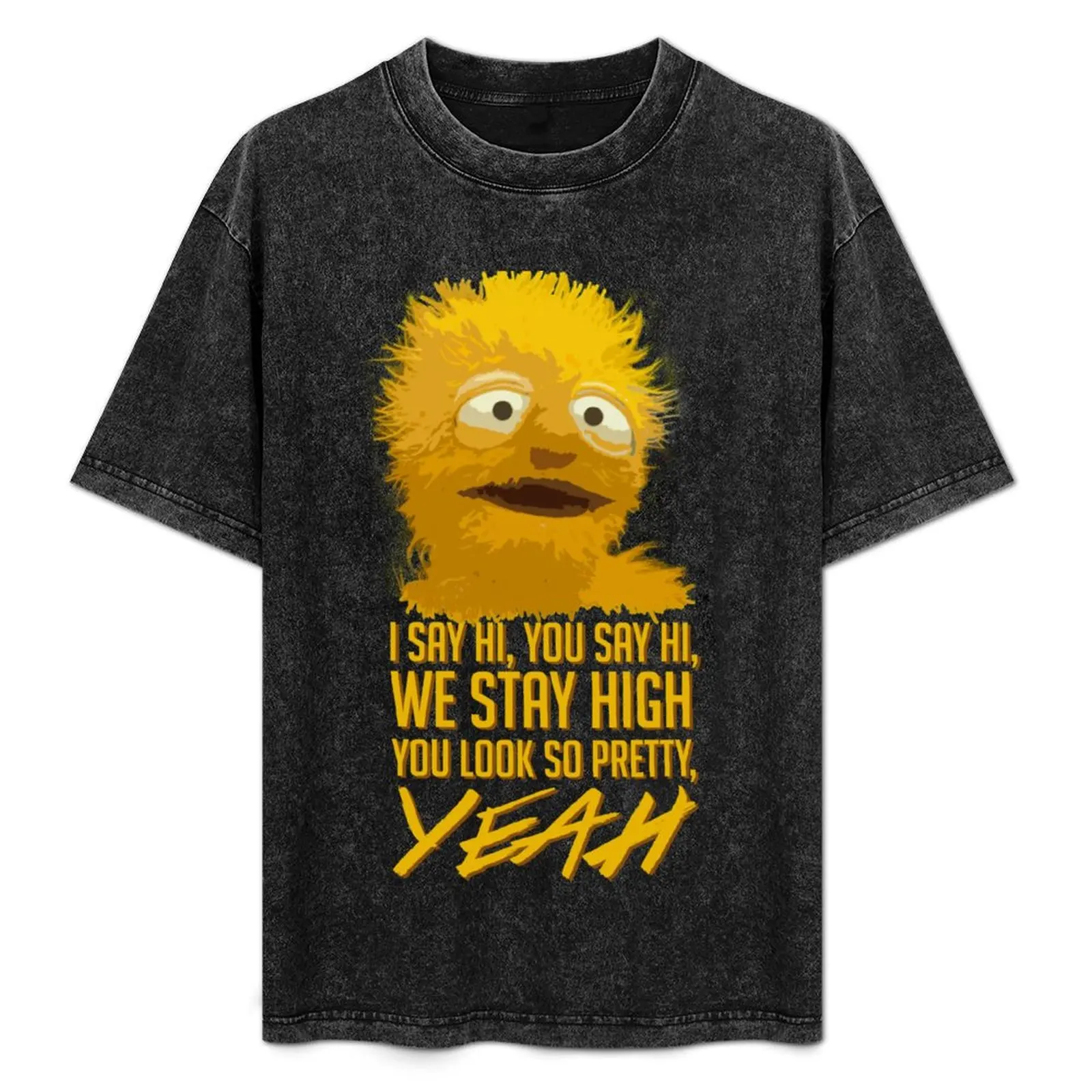 Camiseta I SAY HI BY TOVE LO estilo vintage com estampa