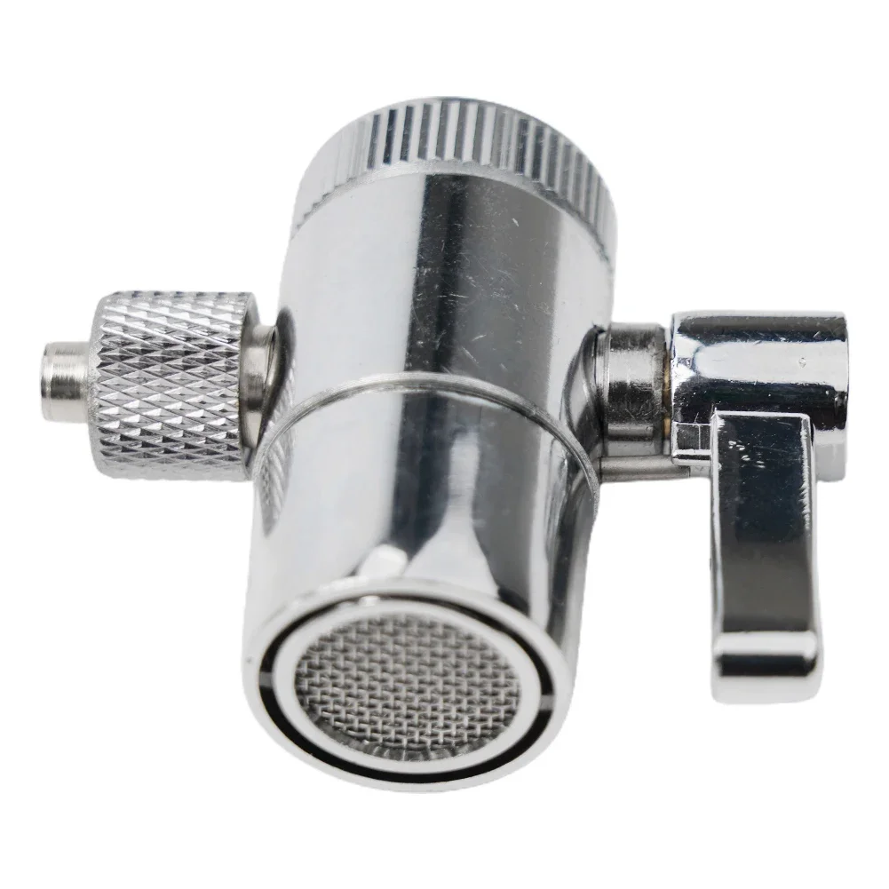 Durable Diverter Valve Faucet Adapter Brass Counter Top Water Fits Most Filter Faucets G1/2inch G3/8inch M22 X M24