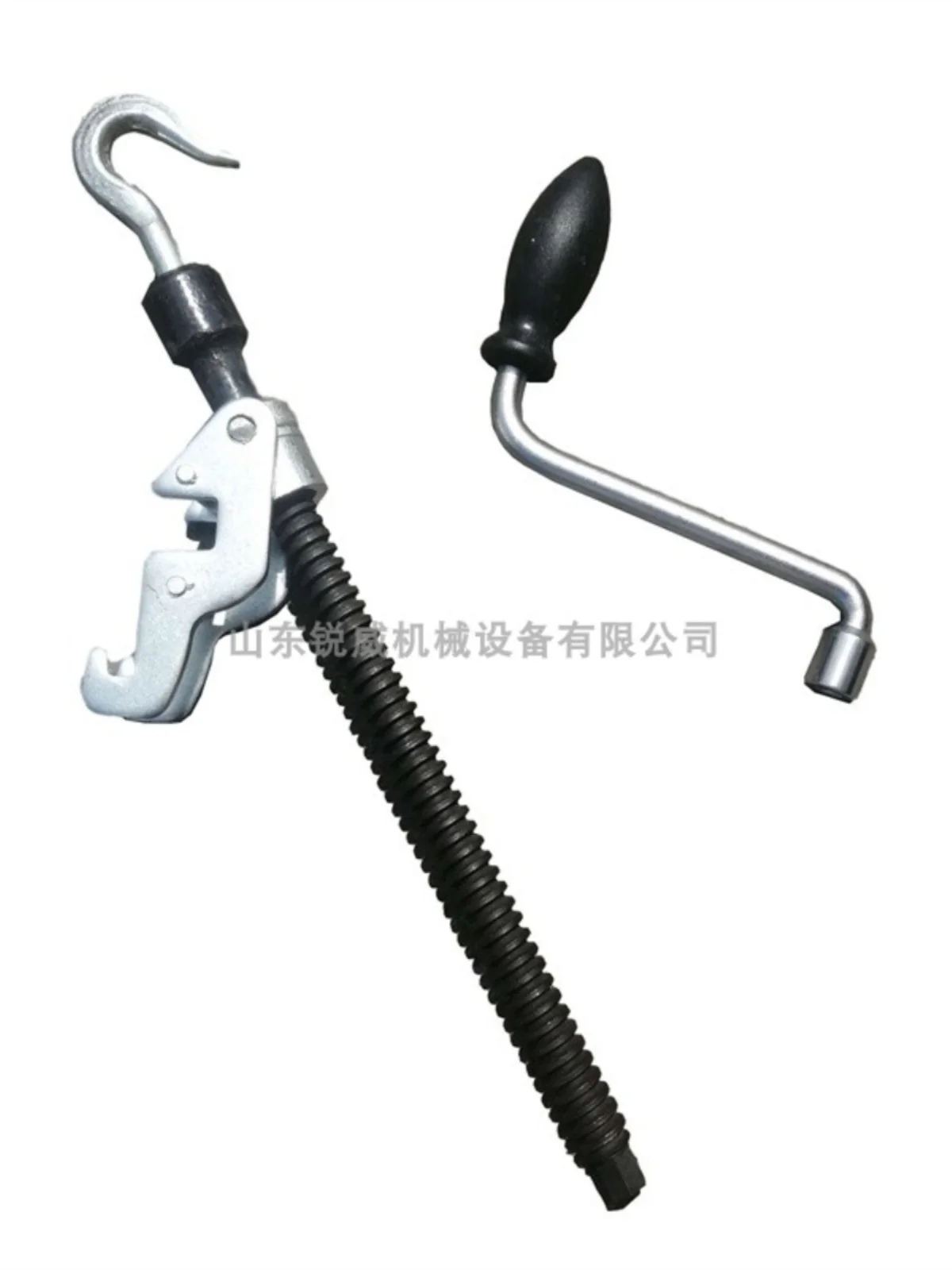 Railway screw fastener, locomotive screw anti slip device, tensioner