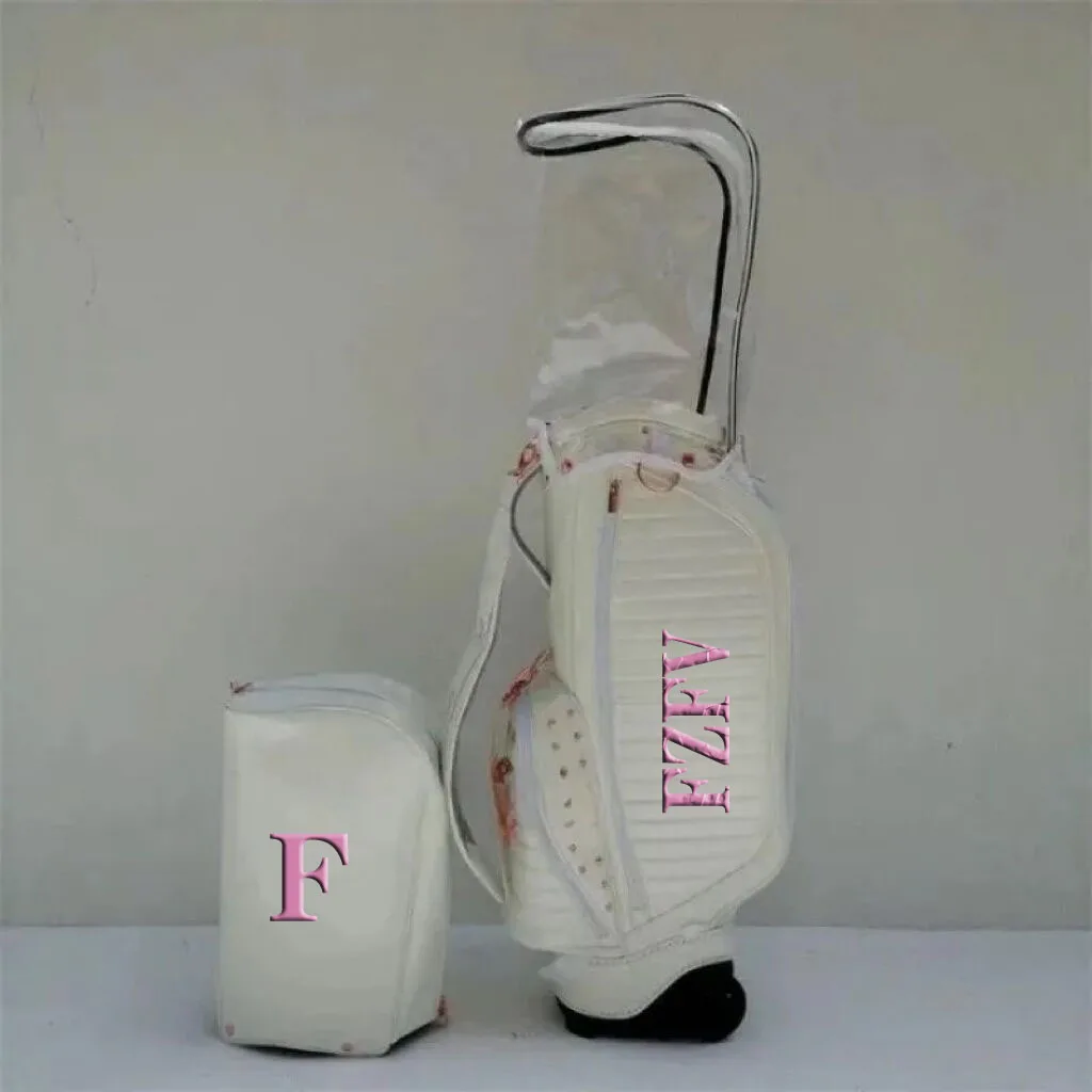 

New Golf Bag Rivet 2025 New Korea Stand Bag Large Capacity Ultra Lightweight Portable Professional Golf Bag