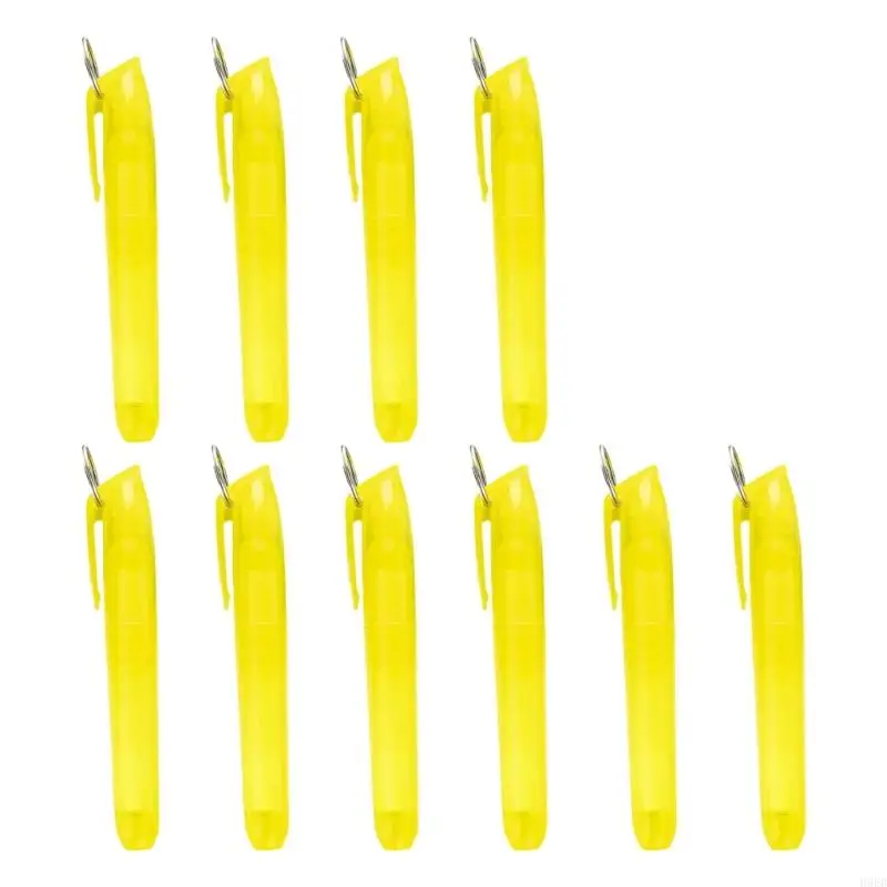 

H9EB Highlighter Marker with Metal Rings Quick Dry for Scrapbooking Journal Calendar