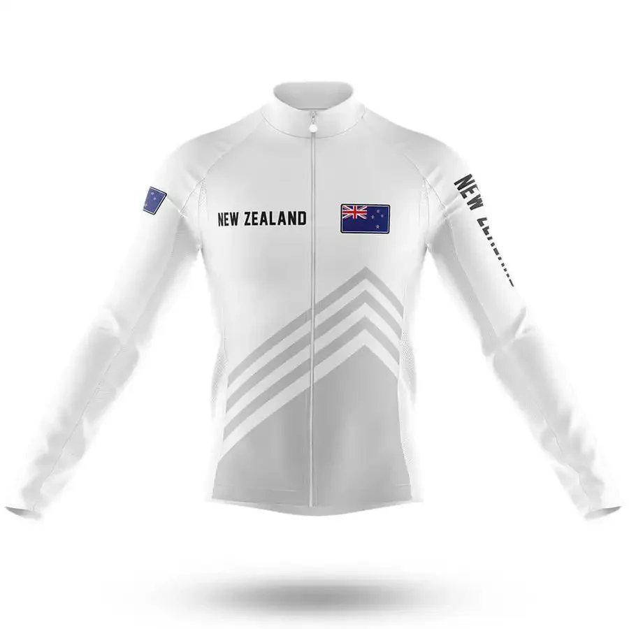 SPRING SUMMER New Zealand NATIONAL TEAM ONLY LONG SLEEVE ROPA CICLISMO CYCLING JERSEY CYCLING WEAR SIZE XS-4XL