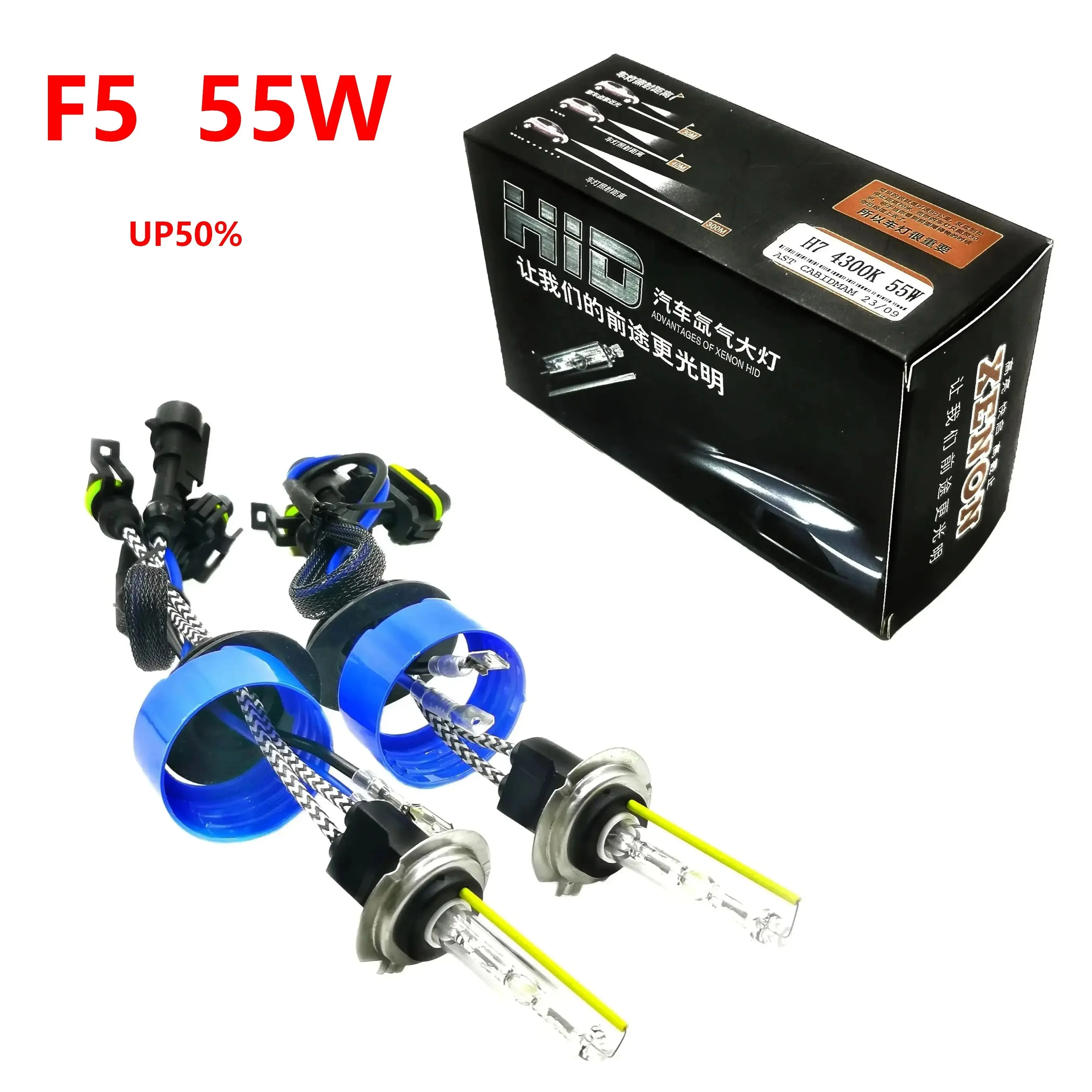 

Premium AC F5 55W Bulbs HB3 HB4 H1 H3 H7 H8 H9 H11 9005 9006 9012 HIR2 D2H Xenon Globes 5500K 12V Cars Hid Headlamps