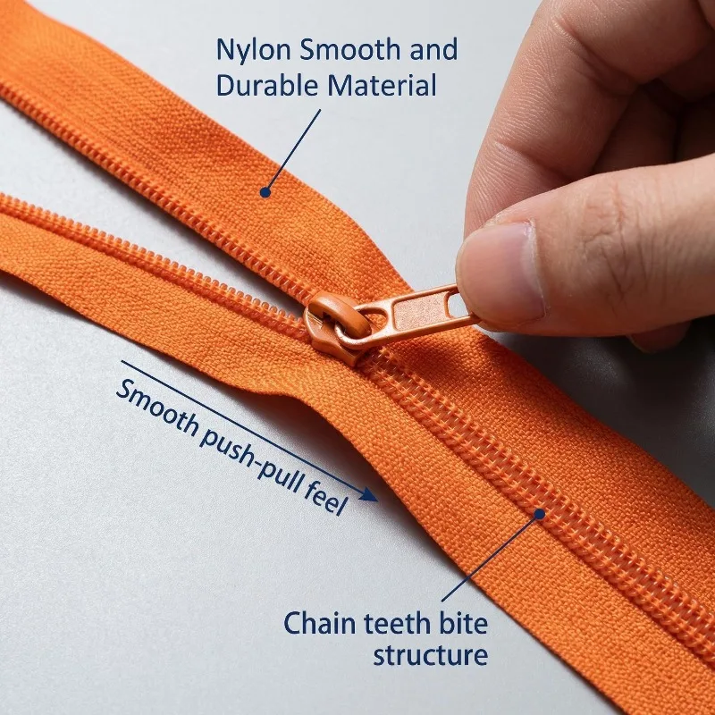 10pcs 7.5/10cm/15/20/25/30/35/40/45/50/55/60cm Nylon Coil Zippers for Tailor Sewing Crafts Nylon Zippers Bulk 20 Colors