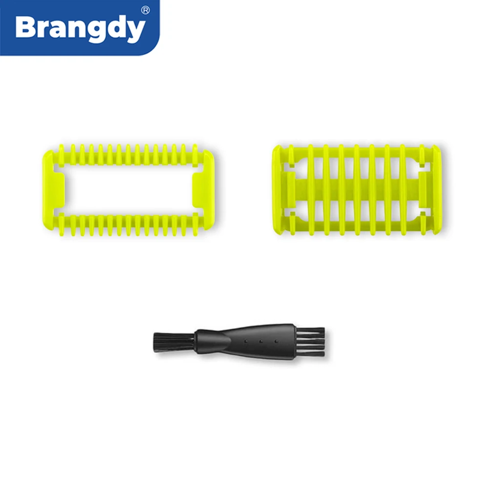 Brangdy Ersatz-Kopfset für Philips OneBlade QP2520 QP2630 QP6510 QP6520 QP6530 Hybrid-Elektrorasierer