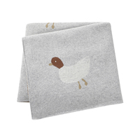 Baby Blankets Reversible Soft Knitted Baby Boys Girls Cotton Stroller Bed Sleeping Covers Stuff 100*80cm Toddler Throwing Quilts