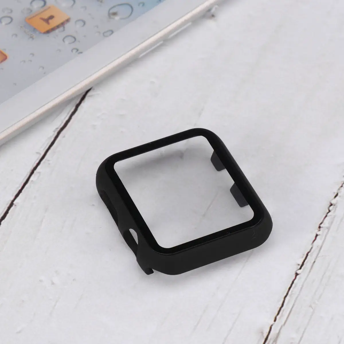 

1Pcs High Definition Tempered Glass Watch Film Full Coverage Anti Fingerprint Anti Reflective Screen Protector for Smart Watch