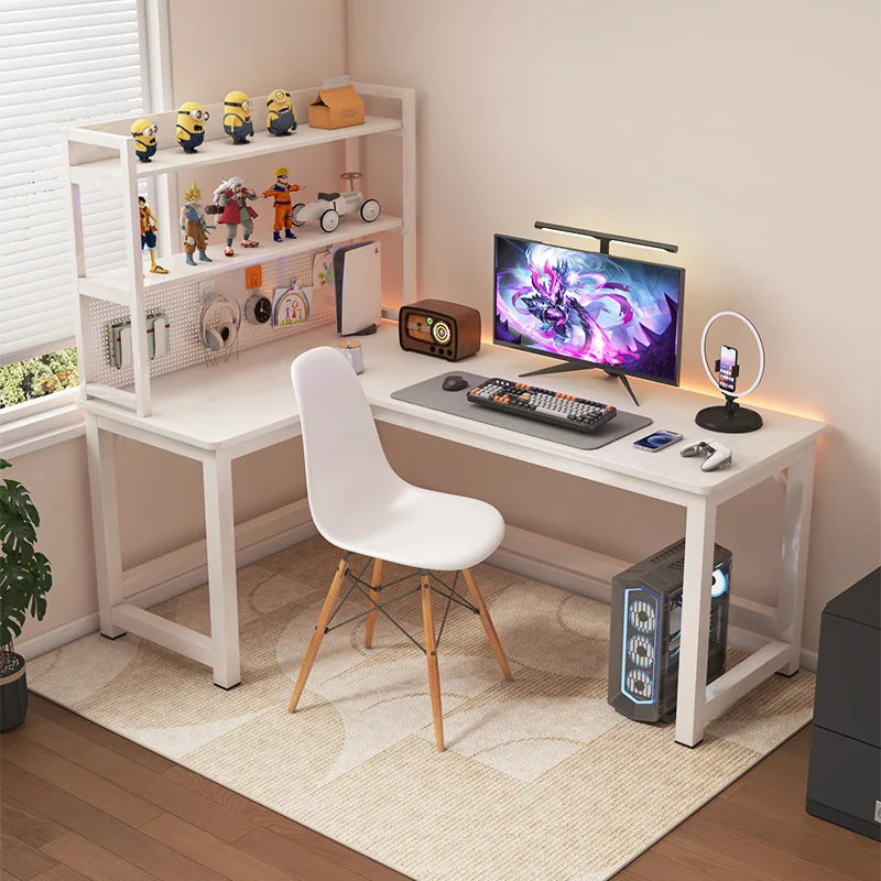 Corner Computer Desktop Home Bookshelf Integrated Combination Corner Desk