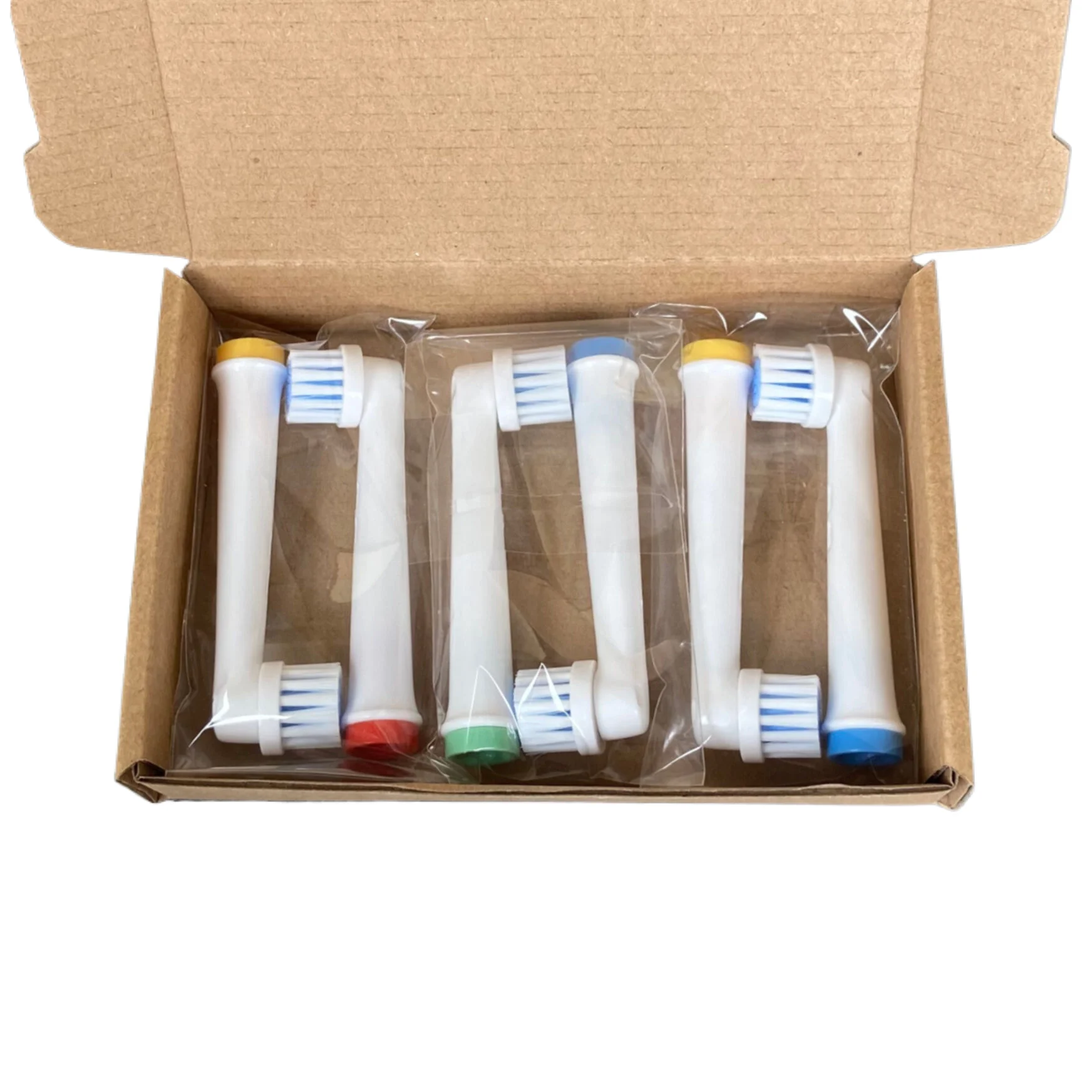 

6 шт. насадки для зубных щеток Gentle Action с очень мягкой щетиной Dupont для чувствительных десен и зубов для электрической зубной щетки Oral B