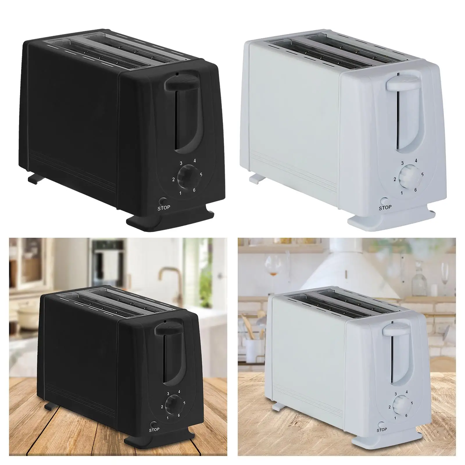 Электрический тостер, адаптер ЕС, 2 ломтика, компактная кухонная техника, сэндвичница для выпечки, специальные хлебы, приготовления бубликов, закусок