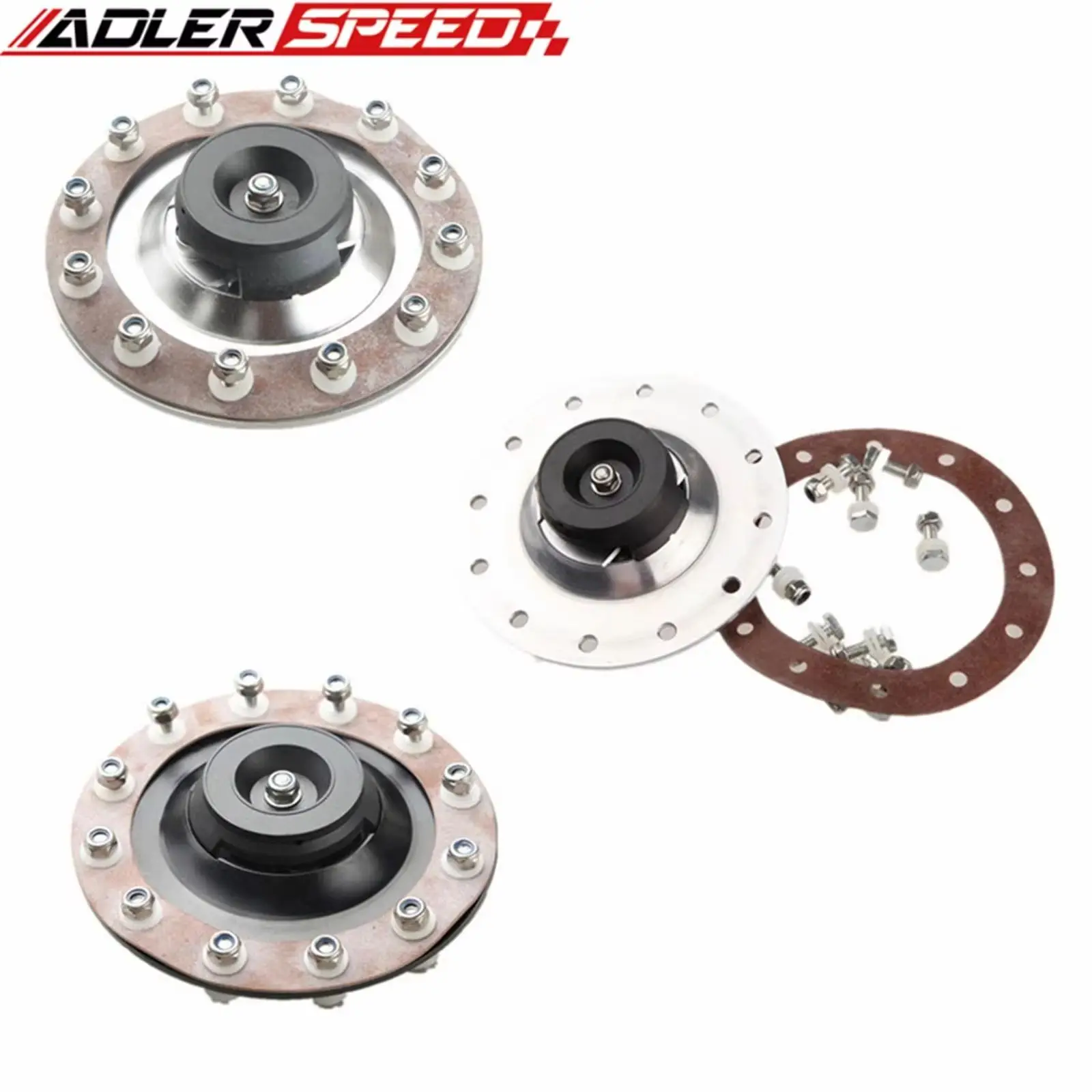 

Aluminum Billet Fuel Cell/Surge Tank Cap Flush Mount 12 Bolt Cap Open 57mm Polished / Black / Silver