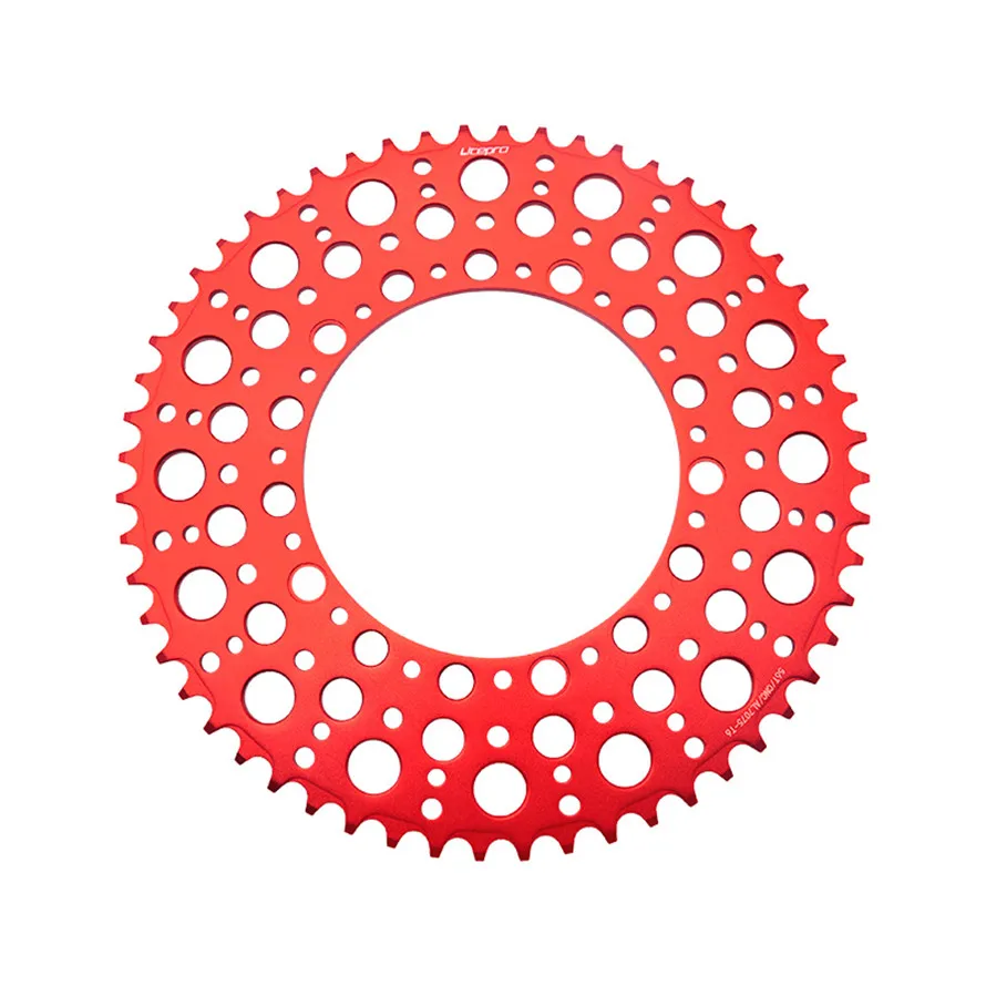 Litepro 54 56 58T Bubble Chainring Crankset Folding Bike Alloy Starry Sky Chainwheel BCD 130MM For Brompton Bicycle