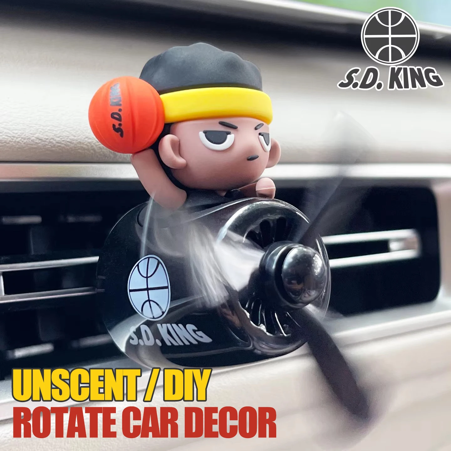

Unscented No fragrance DIY perfume diffuser basketball car air freshener airplane ornament decorations accessories vent clip men