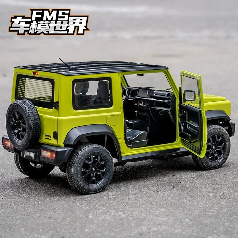 Jimny-リモコン付き四輪車,スズキオフロード車,登山シミュレーション,おもちゃモデル,クリスマスプレゼント,fms1,12