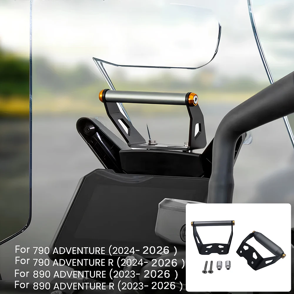 

Navigation Bracket For 790 Adventure R 2019-2026 & 890ADV Adventure R 2023-2026 Mobile Phone Stand Holder Navigation Bracket