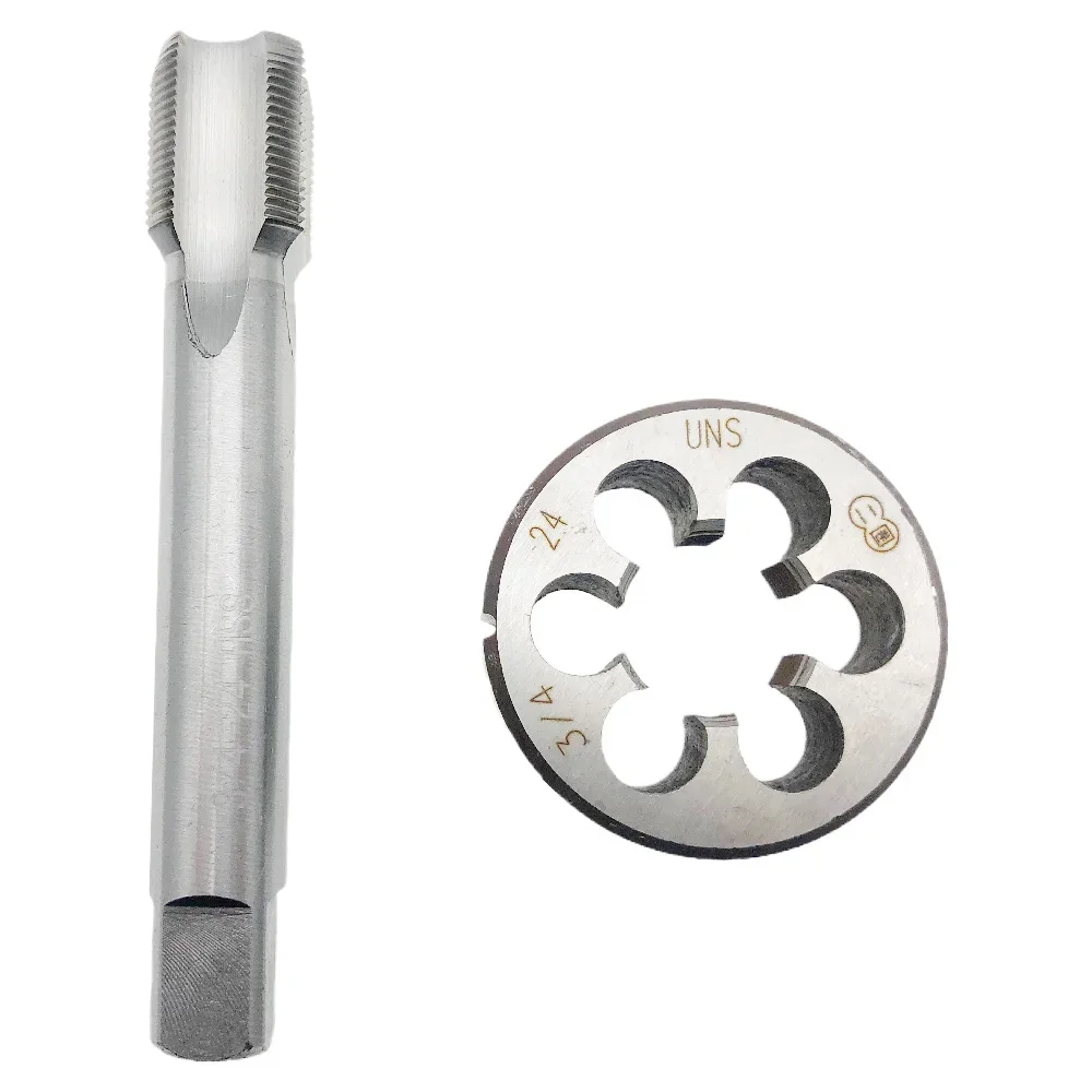 Imagem -02 - Toque e Die Ferramentas de Perfuração Mão Direita Threading Tool Hss 4x24 4x24 Tap Grupo 424 Tap