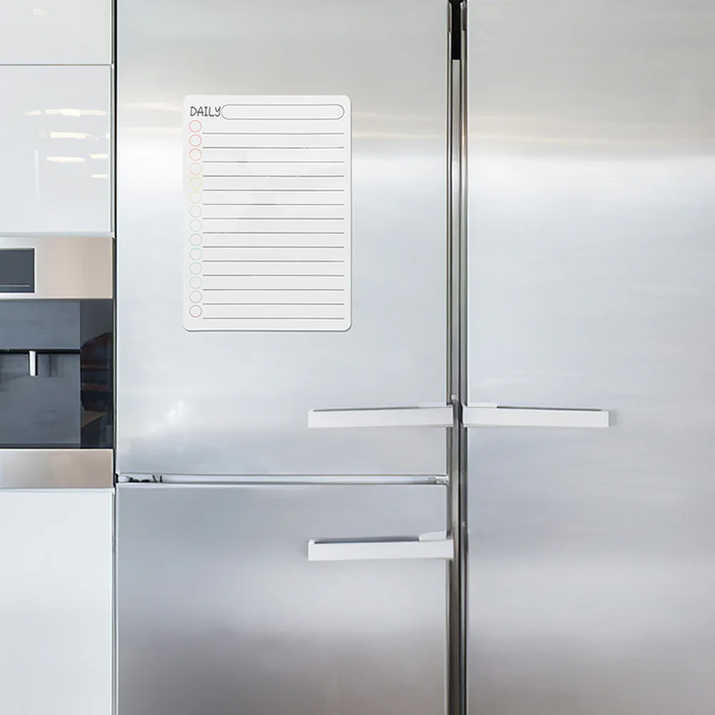 6Pcs Magnetic Daily Planner Whiteboard for Refrigerator Dry Erase Weekly Schedule Organizer Magnetic Weekly Planner