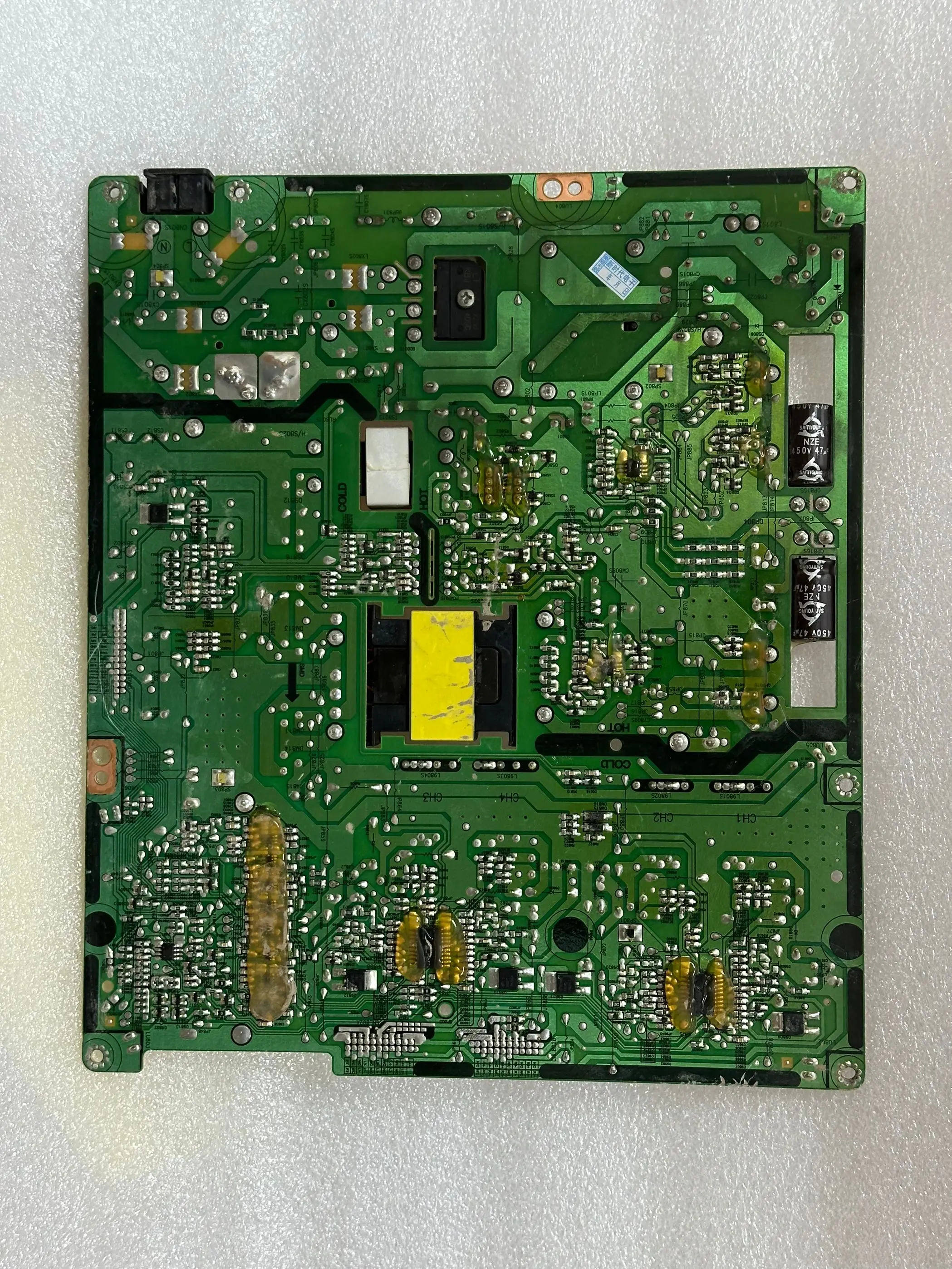 BN44-00520G=BN44-00520C PD46B1QECCDY power board working properly for UE40ES6560UXXU UE46ES6530UXXU TV