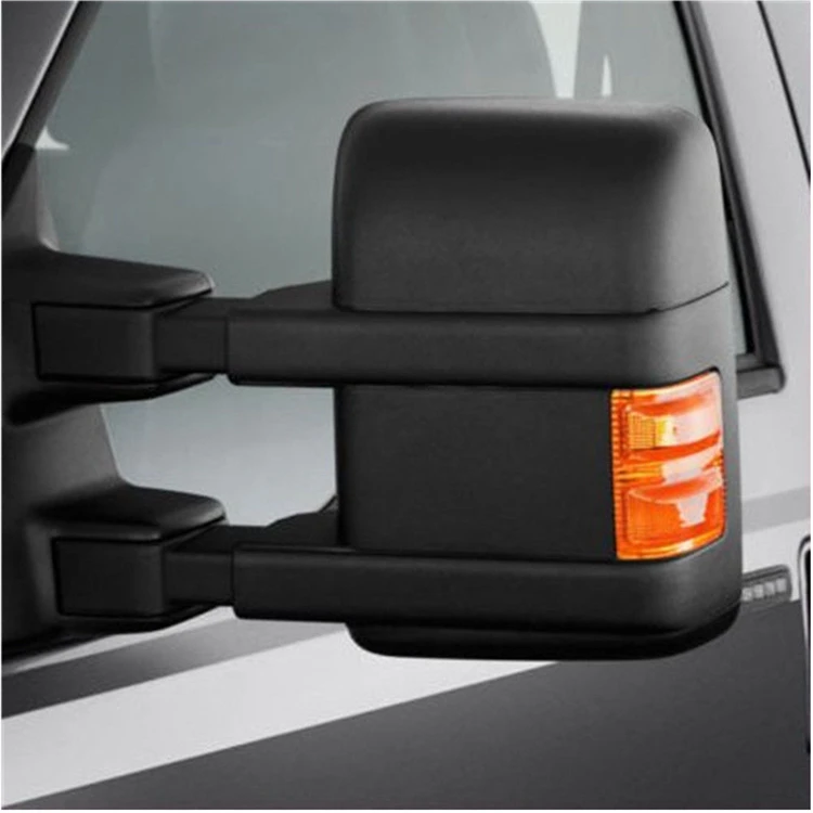 Tow Mirror For 99-07 Ford F250 F550 Super Duty Power Heated Turn Signal Light