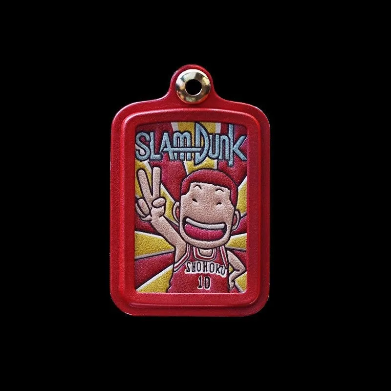 

Slam Dunk Hanamichi Sakuragi Kaede Rukawa мультфильм ручной работы головной слой кожаный кулон модный индивидуальный подарок для друзей