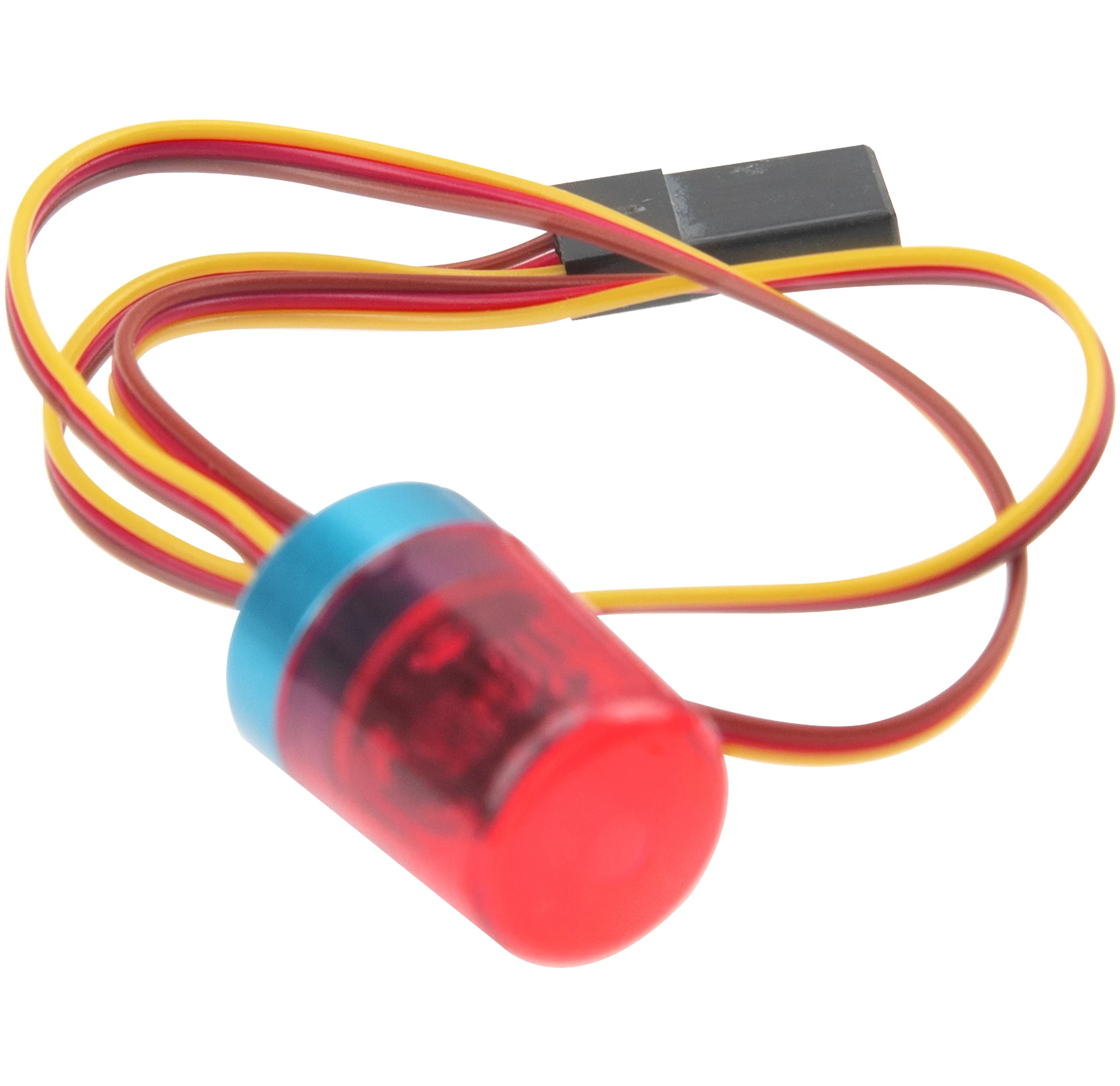 2 Stück Multifunktions-RC-LED-Blitzlichter Alarmlampe Blinkendes Leuchtfeuerlicht für 1/10 TRX4 SCX10 RC Crawler 1/14 Tamiya Traktor ﻿ – Detail 2