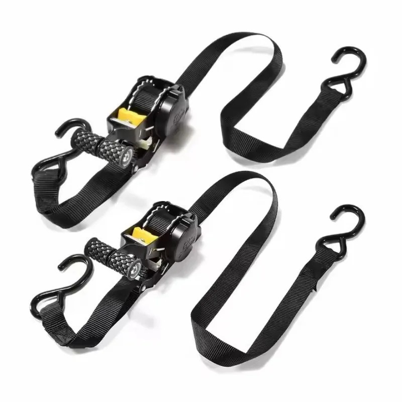 

Automatic recycling tensioner strap, car and motorcycle self-driving travel luggage fixing strap