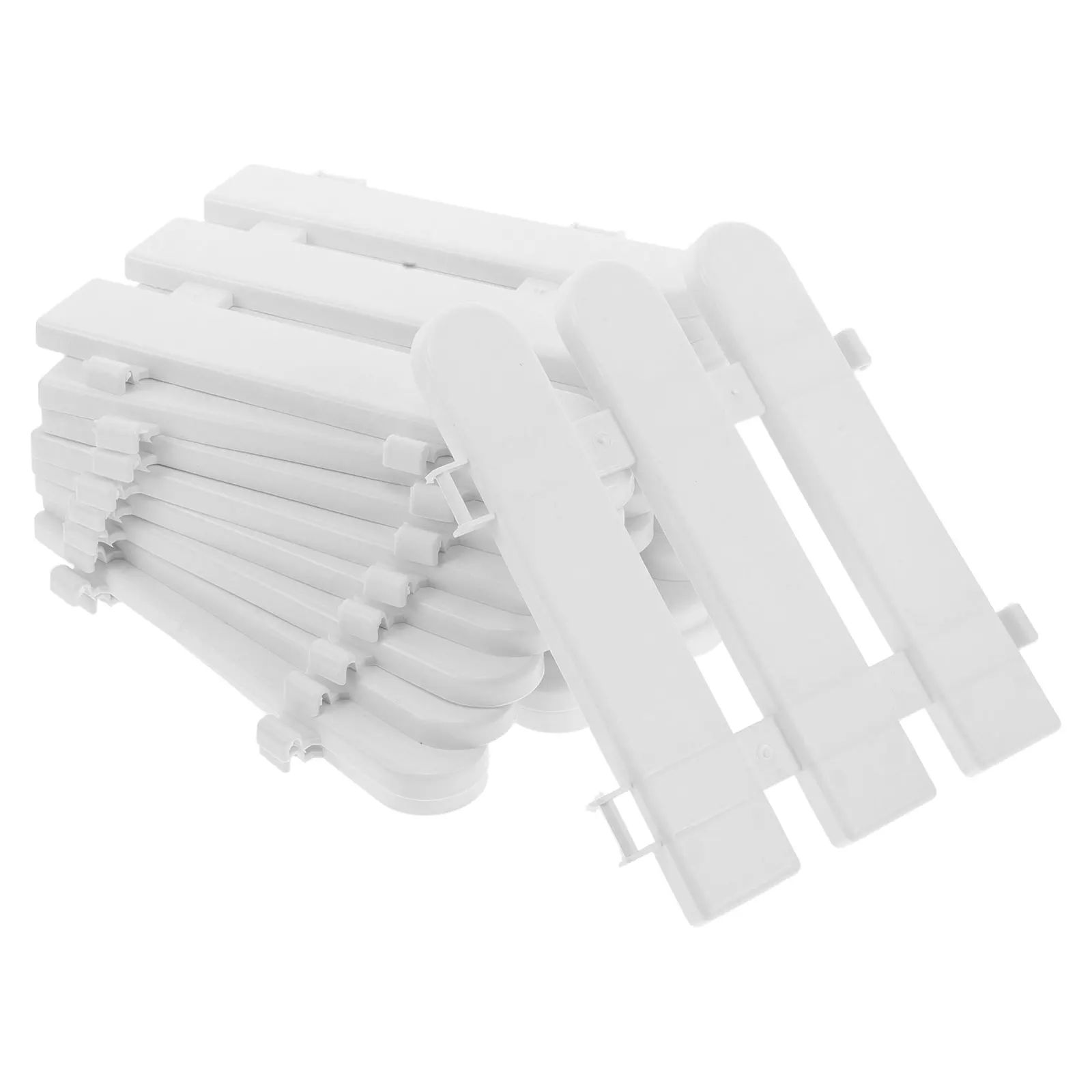 

10 pcs Privacy Path Picket Guardrail Plastic Durable Garden Supplies Path Fence Christmas Tree Decorations Fence Panel