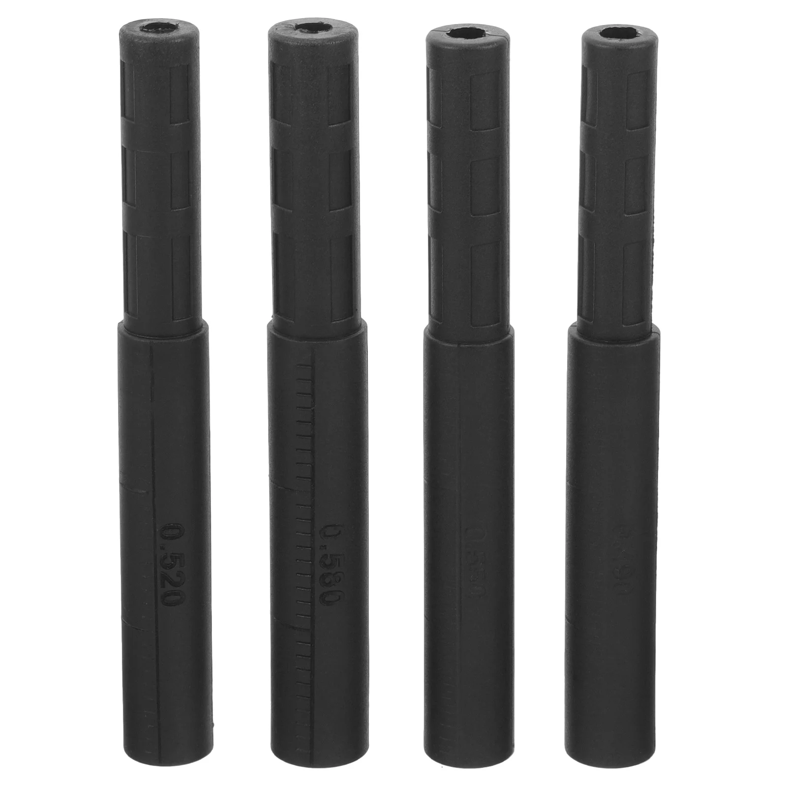 

4Pcs Golf Shaft Extensions Carbon Fiber Portable Club Extenders Adjustable Durable Golfing Supplies Golf Shaft Extension