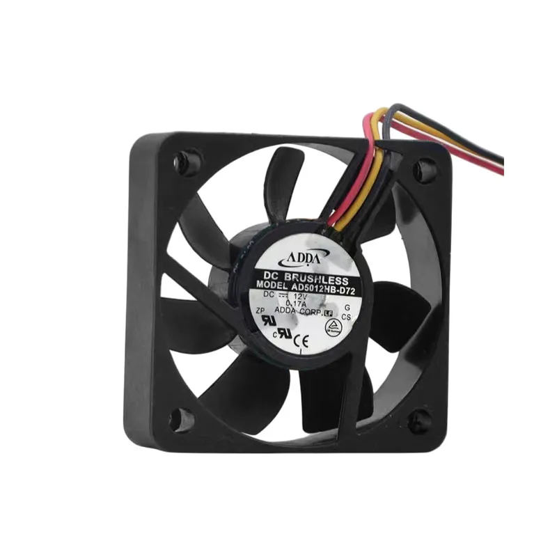 NEW ORIGINAL AD5012HB-D72 12V 0.17A 5010 50x10mm COOLING FAN RADIATOR