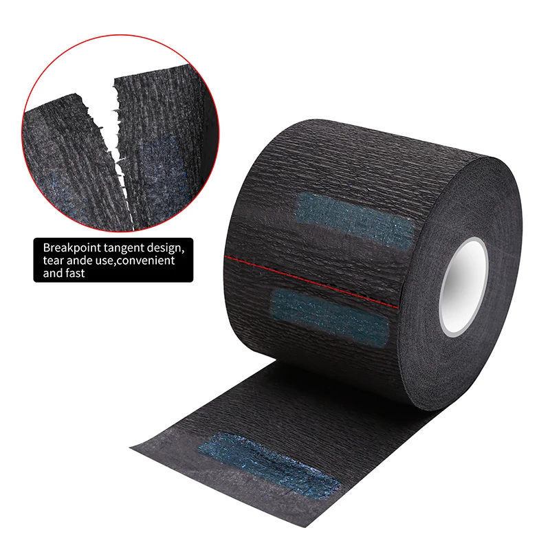 Professional Disposable Hair Cutting Accessory Neck Paper Adjustable Barber Dedicated Salon Hairdressing  Neck Strips