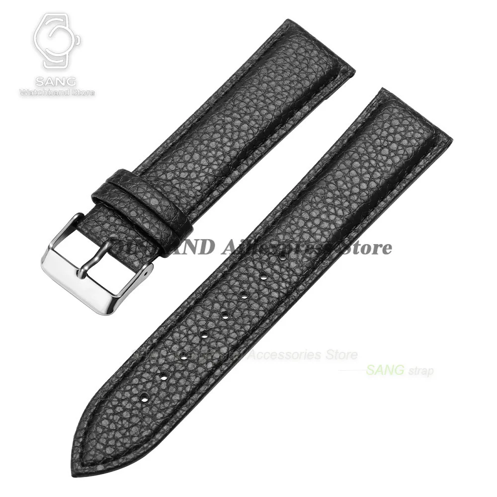 10mm 12mm 14mm 16mm 18mm 20mm 22mm Litschi-Muster Leder-Uhrenarmband Ersatz-Armband für Herren und Damen Sport-Uhrenarmband – Detail 23