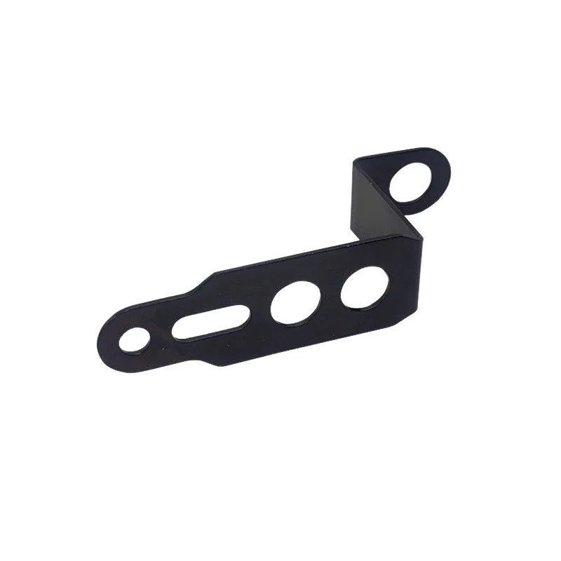 CENJITION 2pcs Motorcycle Front Rearview Mirror Extension Holder Z Shaped Headlight Bracket Suitable for External LED Light Inst