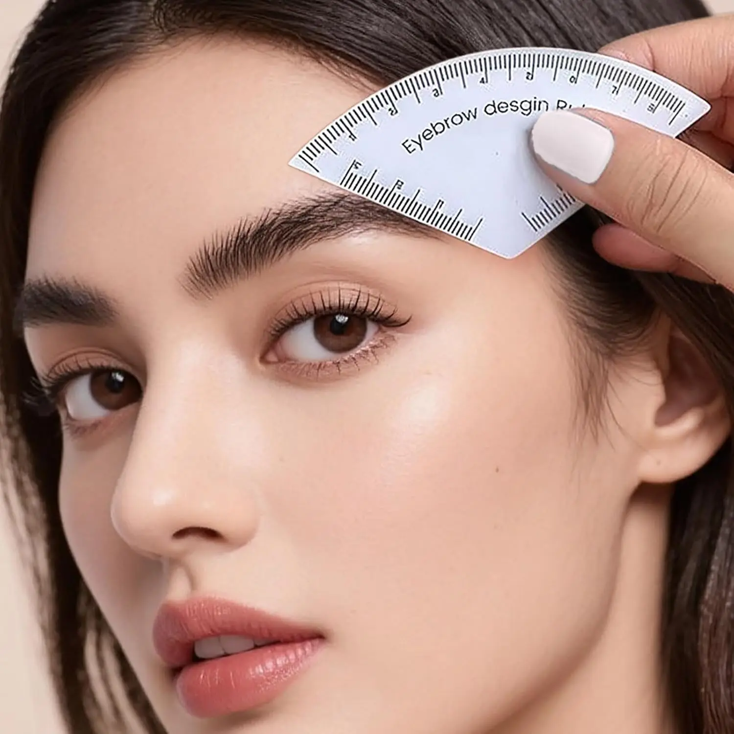 2Pcs Fast Drawing Eyebrow Design Ruler Microblading Mapping Tool Shaping Permanent Makeup Drawing Guide Tattoo Supplies Reuse