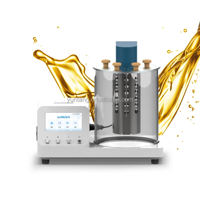 Kinematic Viscosity Testing Measuring  Instrument Automatic Oil Kinematic Viscosity Tester Electronic Kinematic Viscometer