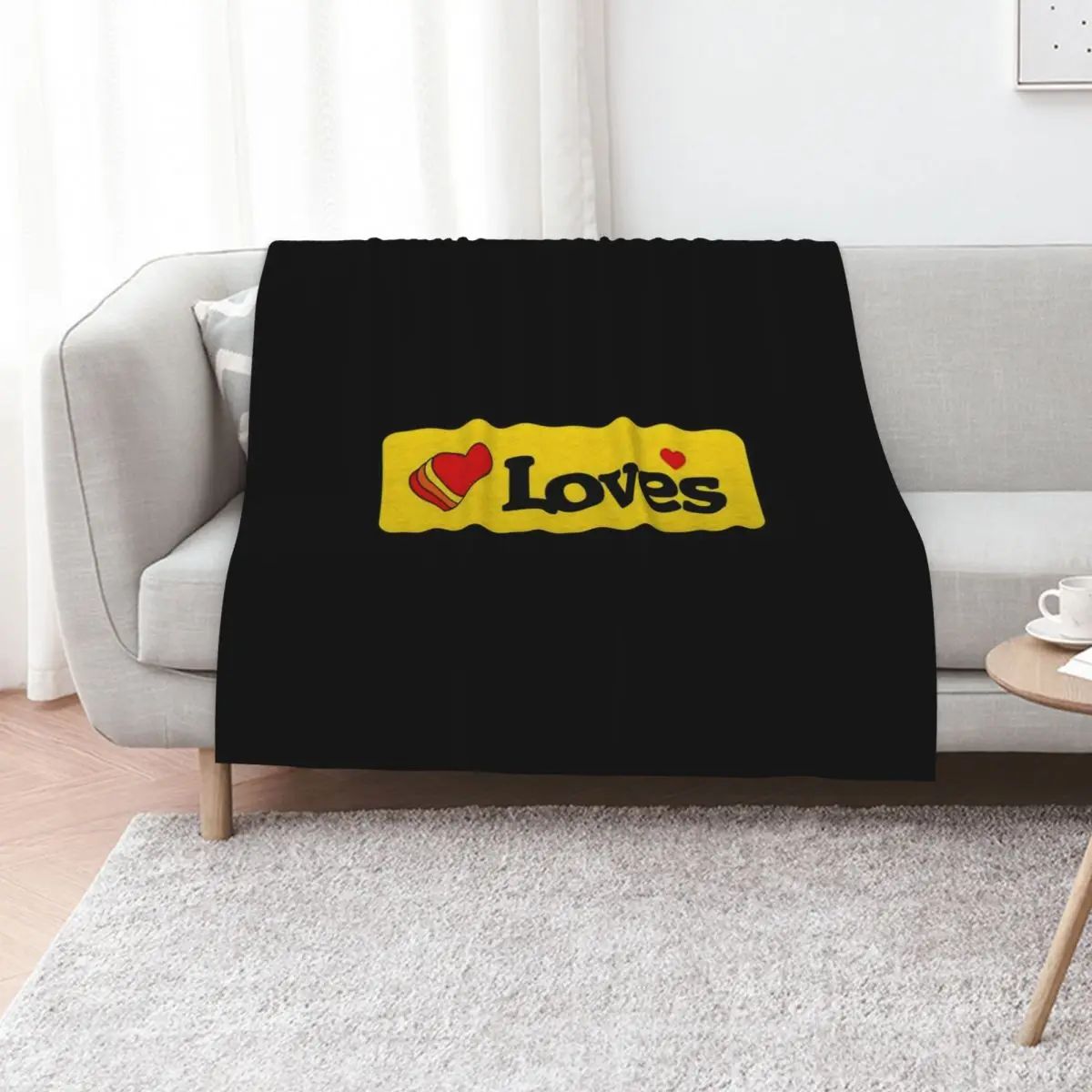 LOVES TRUCK STOP WOMEN Throw Blanket Soft Plaid Comforter Giant Sofa Sofa Throw Flannels Luxury Throw Blankets