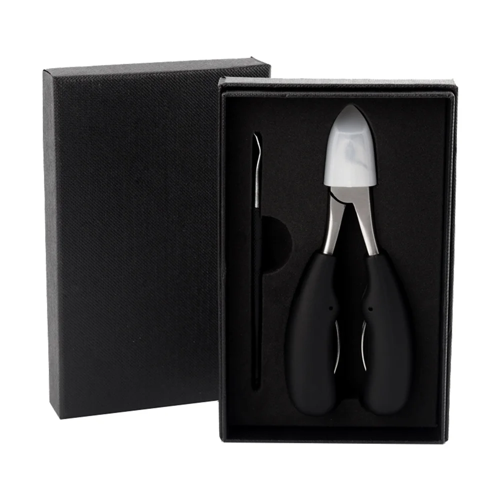 Set tagliaunghie ergonomico Tagliaunghie in acciaio inossidabile resistente per piedi Mani Strumento per manicure e pedicure Uso domestico nel salone