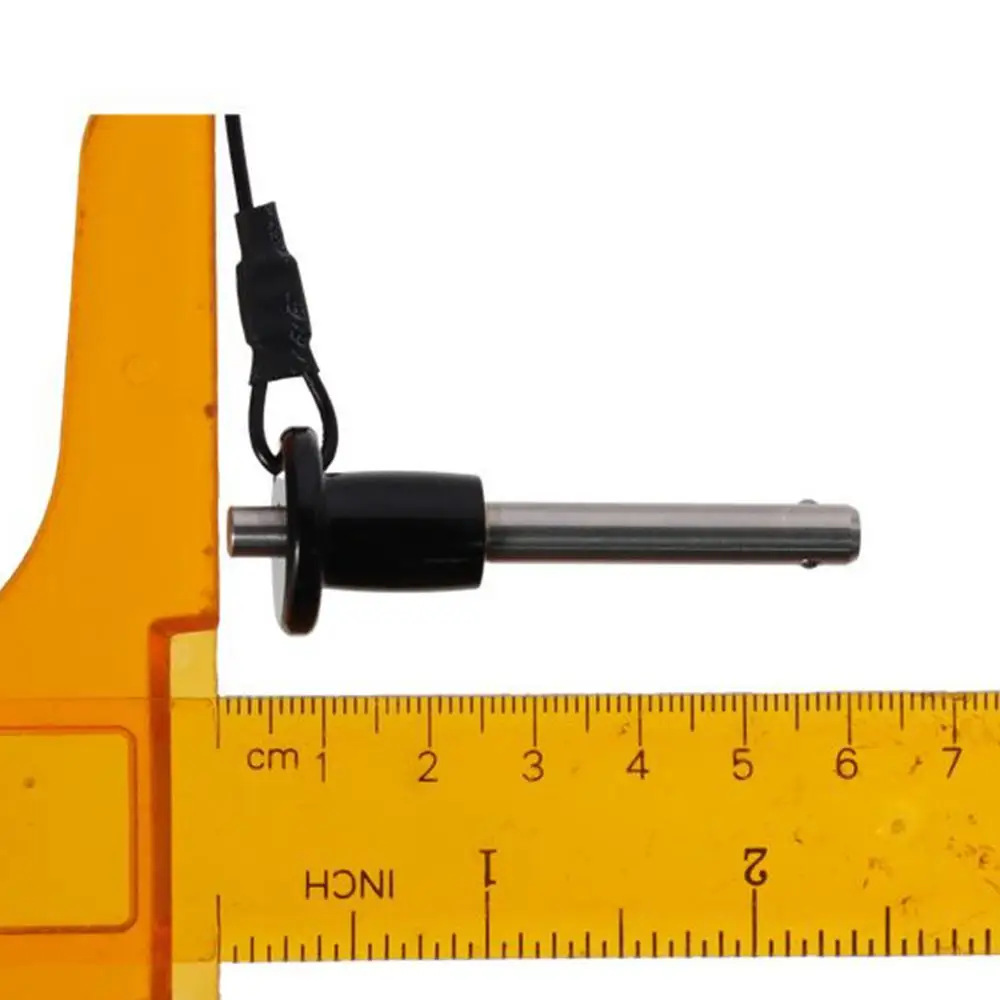 High Quality Stainless Steel Ball Locking Pins Diameter 6/8/10mm Multi Size Push-Button Locking with 25cm Wire