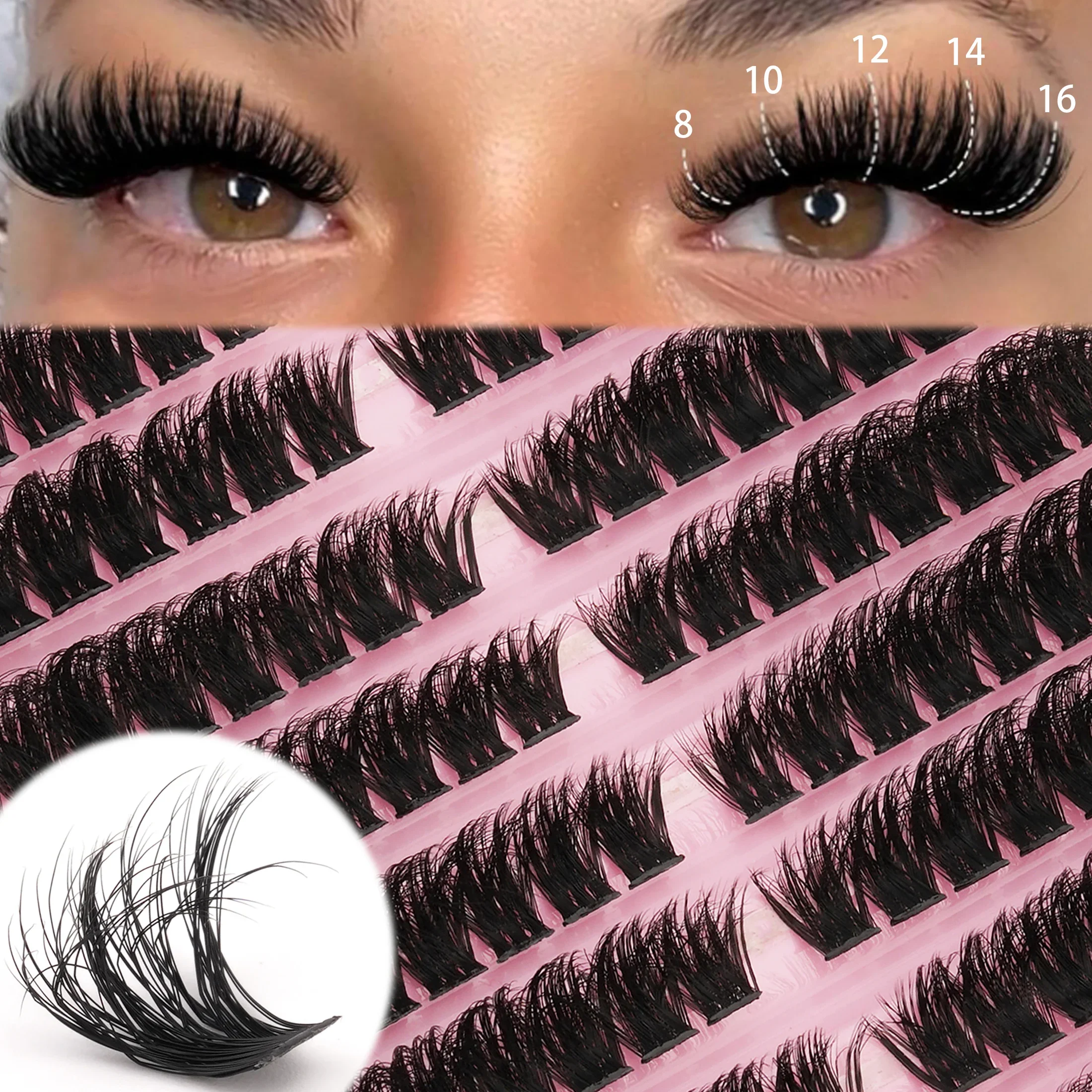 Multi-rij grote verpakking dra - Faux Mink Lash recensie en prijs