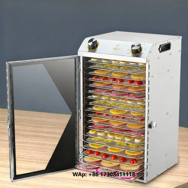 High Efficiency Commercial Food Dehydrator with Multi-tray System Drying Machine for Home and Commercial Use