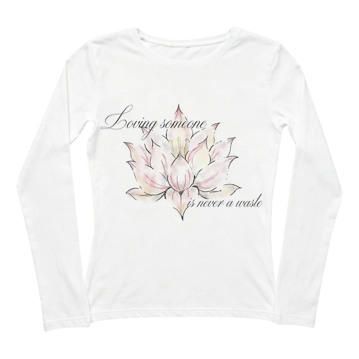Vintage Aesthetic Pink Lotus 