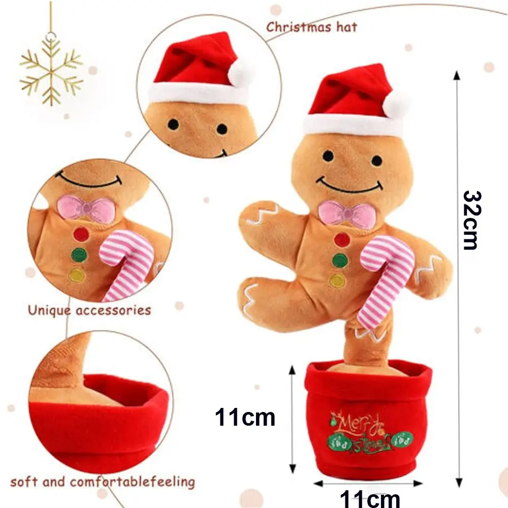 만화 캐릭터 선물 홈 데코 춤추고 노래하고 녹음하여 말하기 배우기