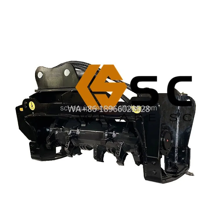 

Excavator Drum Mulcher Mower Forestry Machine for Construction Machinery Attachments