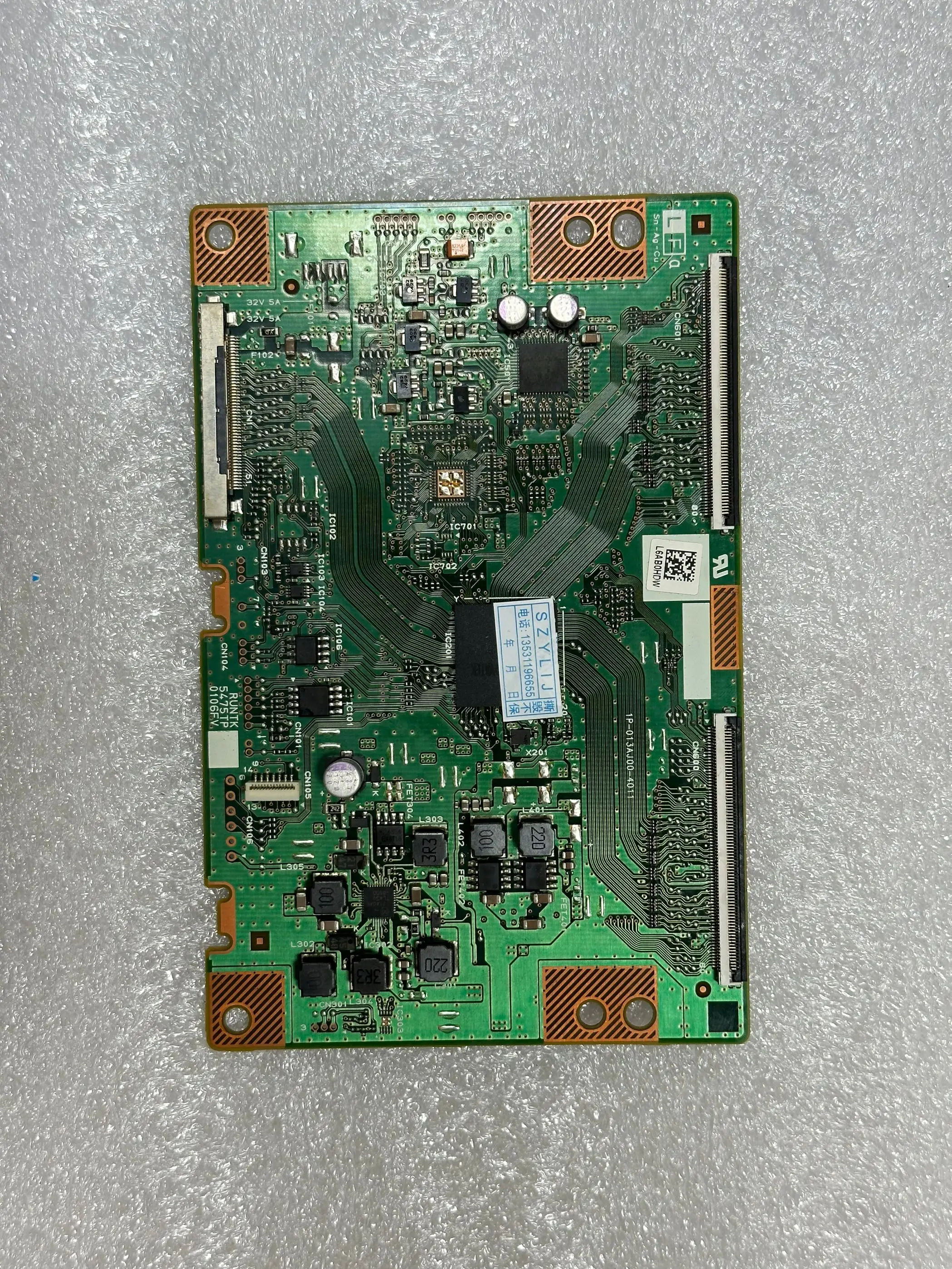 

Original KDL-60WM15B logical board RUNTK 5475TP 0106FV 1P-013AJ00-4011